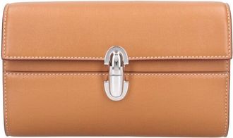Savette Mini Rectangular Shoulder Bag in Smooth Calf Leather