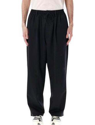 Yohji Yamamoto Jogging Relaxed Fit Wool Pants