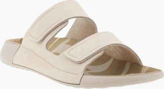 Ecco Womens ECCO Womens Cozmo Flat Leather Sandals - Tan - Size: 6.5 - 7 uk 40eu