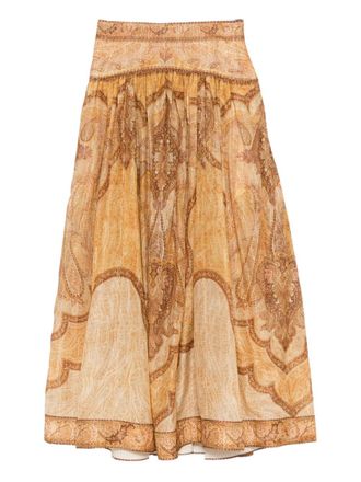 Zimmermann Womens Skirts Beige