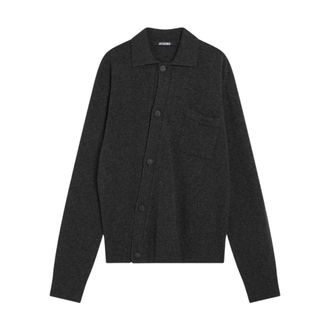 Jacquemus Heren, Truien, Grijs, Maat: M Wol