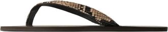 L37 Dolce Far Niente - Dames - Slippers - Bruin - 37 EU - Leer - Schoenen