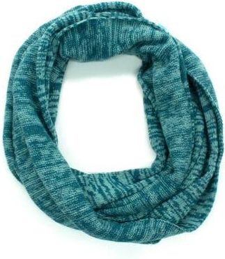 Portolano Tweed Infinity Neckwarmer in Deep Teal/Arctic Blue at Nordstrom Rack