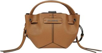Karl Lagerfeld K/Pierced Mini Bucket Bag - Dames - Mini tas - Bruin - ONE Size - Tassen