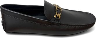 Tod's Mocassini City Gommino con catena - Nero