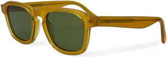 Retro Superfuture Vintage Serene Light Zonnebril - unisex - Zonnebrillen - Geel - 50 MM - Accessoires