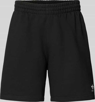 adidas Originals Regular Fit Sweatshorts aus Baumwoll-Mix Modell TREFOIL ESSENTIALS in Black, Gr&ouml;&szlig;e XXL