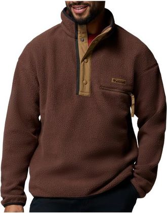 Columbia Helvetia II Half Snap Fleece Fleecepullover f&uuml;r Herren | braun