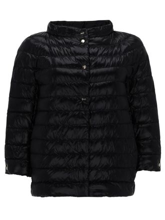 Herno Cropped Padded Polyamide Down Jacket
