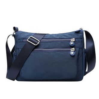 Generic Shoulder Bag Fashionable Crossbody Bag Casual Bag Handbag For Women Leather Messenger Bag Camera (Blue, One Size)
