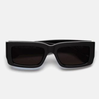 Retro Superfuture Night Black 47 X Black/Black Unisex Sunglasses