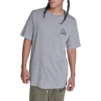 Converse Vintage Chucks Tee in Vintage Grey Heather at Nordstrom, Size X-Large