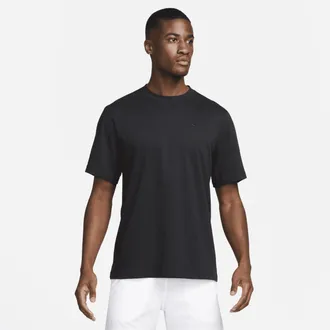 Nike Mens Primary Dri-FIT Short-Sleeve Versatile Top in Black | DV9831-010