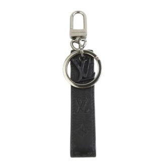 Louis Vuitton Pre-owned Accessories, male, Black, Size: ONE SIZE Pre-owned Canvas Key Holder