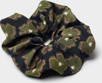 Simons Womens Oversized floral scrunchie