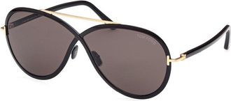 Tom Ford FT1007 01A Shiny Black/Smoke