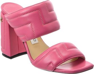 Jimmy Choo London Themis 100 Leather Sandal