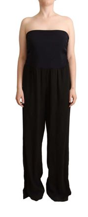Gianfranco Ferre Lyocell Strapless Straight Trouser Womens Jumpsuit (Pre-Owned)