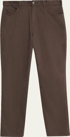 Vince Mens Dylan Peached Cotton 5-Pocket Pants
