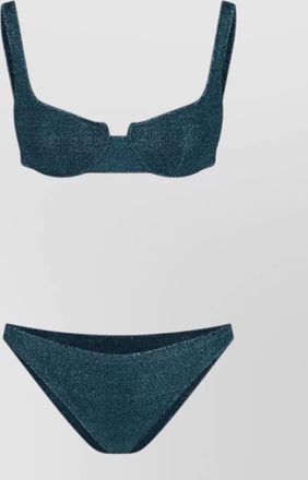 Os&eacute;ree glitter beach one piece adjustable straps