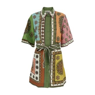 Alemais Shirt Dresses, female, Multicolor, Size: 2XS Contina Mini Dress