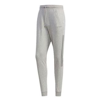 adidas neo Stripe Casual Bundle Feet Sports Long Pants Gray FK9931