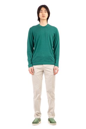 Drumohr Frosted Cotton Crewneck