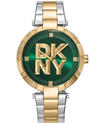 DKNY Womens 316L Stainless Steel Watches - Silver & Gold