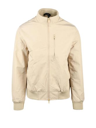 Conte Of Florence Beige Polyester Nylon Jacket