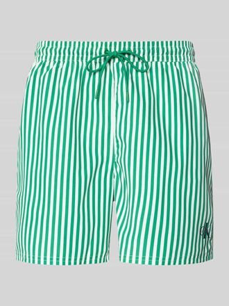 Calvin Klein Underwear Regular Fit Shorts mit Logo-Print in Mint, Gr&ouml;&szlig;e XXL