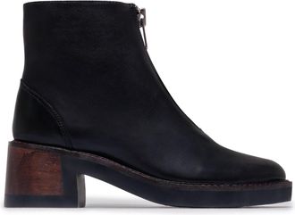 Bernardo Womens Tess Zip Ankle Bootie In Black