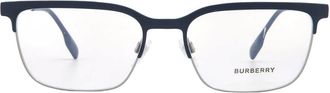Burberry Douglas Demo Rectangular Mens Eyeglasses BE1375 1003 56