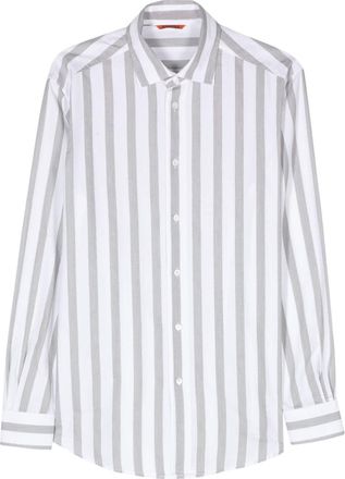 Barena striped cotton shirt - men - Cotton - 48 - White