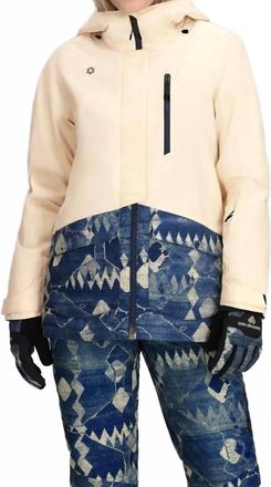 Obermeyer First Tracks Jacket In Indigo Mountains