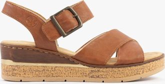 Rieker 63795-22 Womens Sandals Brown - Size UK 6.5