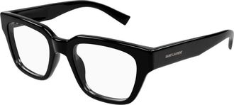 Saint Laurent Zwart Transparant Bril SL 804 - unisex - Brillen - Zwart - 51 MM - Accessoires