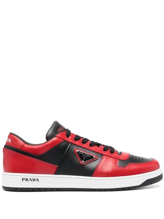 Prada Downtown low-top sneakers - Zwart