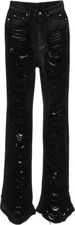 Rick Owens Bolan Bootcut - Dames - Bootcut Jeans - Zwart - W27 - Katoen - Jeans