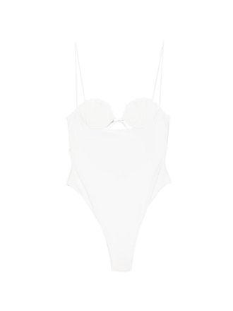 Os&eacute;ree Bridal Shell Maillot