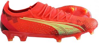 Puma Ultra Ultimate FG/AG Orange Mens Football Boots - Size UK 9.5