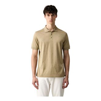 Karl Lagerfeld Tops, Heren, Beige, XL, Katoen, Polo Shirt