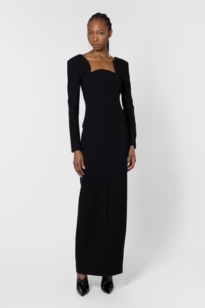 Roksanda Ilincic Zari Sweetheart Full Length Dress in Black at Nordstrom, Size 12