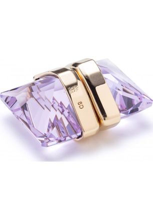 Swarovski Womens 5613561 Ladies Lucent Single Earring - Gold - One Size