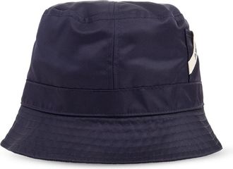 Jacquemus Le Bob Ovalie Bucket Hat - Heren - Hoeden - Blauw - 56 CM - Nylon - Accessoires
