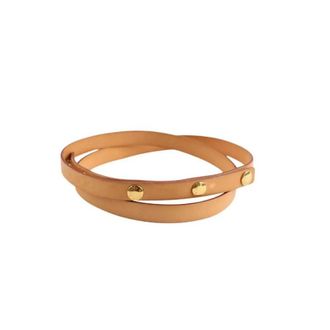 Louis Vuitton Pre-owned Vintage Leather Belt - female - Louis Vuitton Vintage - Vintage Belts - Beige - ONE SIZE - Pre-owned
