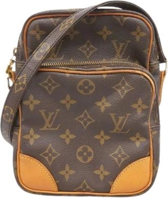 Louis Vuitton Pre-owned Cross Body Bags, female, Brown, Size: ONE SIZE Pre-owned Vintage Cross Body Bag