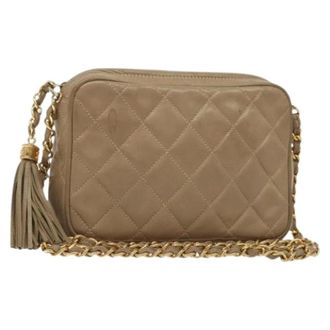 Chanel Pre-owned borse Chanel di pelle - - Pre-owned - Donna - Beige - ONE SIZE
