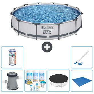 Bestway Piscina Bestway Steel Pro Max Redonda - 366x76 Cm - 8-piezas S21684