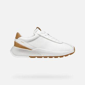 Geox Scarpe Metropoli Uomo Bianco/cuoio