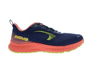 Inov8 Roadfly Womens Road Running Shoes - Blue/Coral/Lime - 6.5